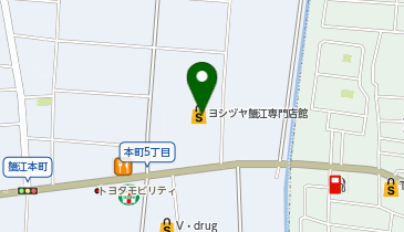 DAISO 蟹江専門館店の地図画像