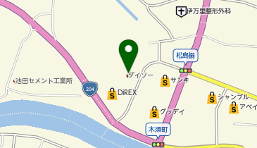 DAISO 伊万里松島店の地図画像