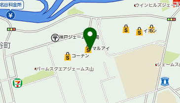 DAISO ジェームス山店の地図画像