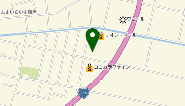 DAISO リオン・ドール西川店の地図画像