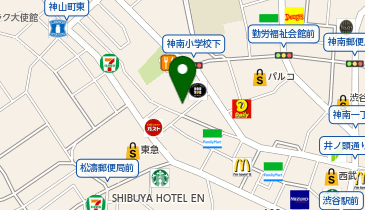 DAISO 渋谷センター街店の地図画像