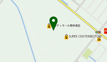 DAISO アルティモール東神楽店の地図画像