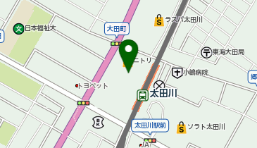 DAISO ラスパ太田川店の地図画像