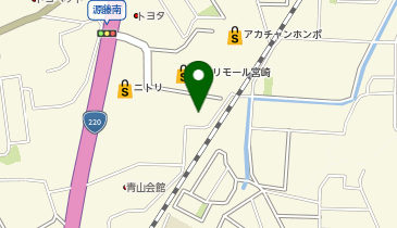 DAISO ニトリモール宮崎店の地図画像