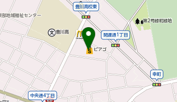 DAISO ピアゴ豊川店の地図画像