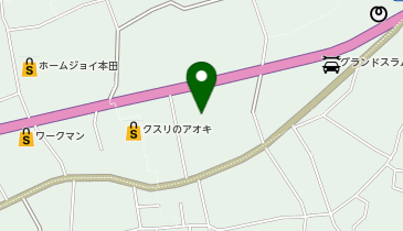 DAISO 潮来店の地図画像