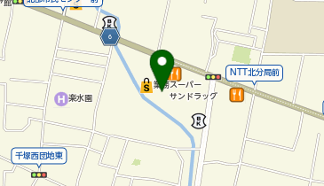 DAISO 湯村山の手通り店の地図画像