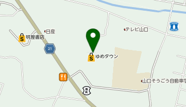 DAISO ゆめタウン山口店の地図画像