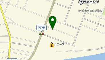 DAISO ハローズ西脇モール店の地図画像