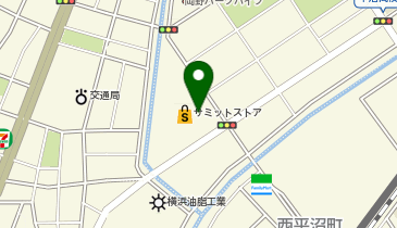 DAISO サミット横浜岡野店の地図画像