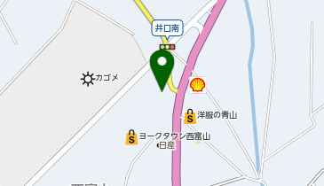 DAISO ヨークベニマル那須塩原西富山店の地図画像