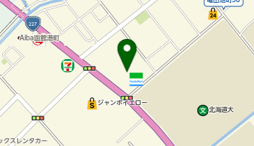 DAISO 函館港町店の地図画像