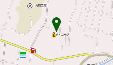 DAISO Aコープ薩摩川内店の地図画像