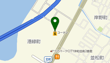 DAISO コーナン岸和田ベイサイド店の地図画像