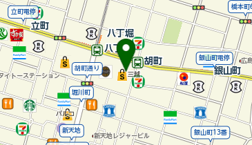 DAISO 広島三越店の地図画像