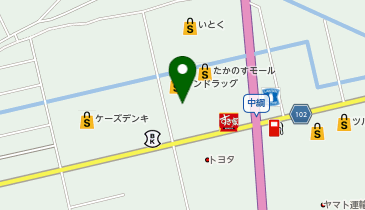 DAISO たかのすモール店の地図画像