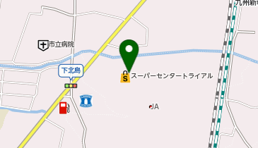 DAISO トライアル筑後店の地図画像