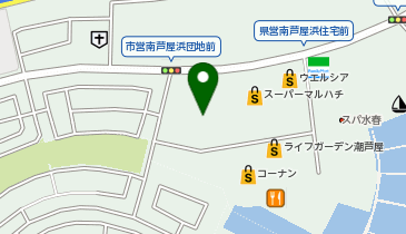 DAISO オットテラス南芦屋浜店の地図画像