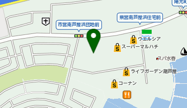 THREEPPY オットテラス南芦屋浜店の地図画像