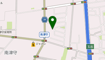 DAISO やまや南津守店の地図画像