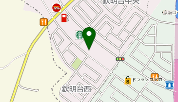 DAISO やまや松井山手店の地図画像