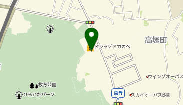 DAISO やまや枚方公園店の地図画像