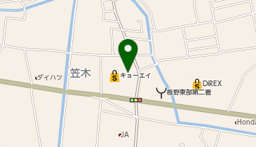 DAISO キョーエイ笠木店の地図画像