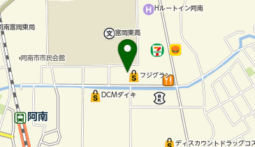 DAISO フジグラン阿南店の地図画像