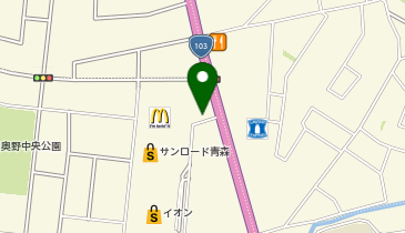 Standard Products サンロード青森店の地図画像