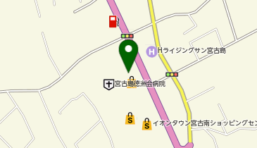 DAISO イオンタウン宮古南SC店の地図画像