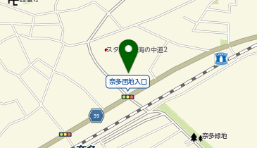 DAISO サニー奈多店の地図画像