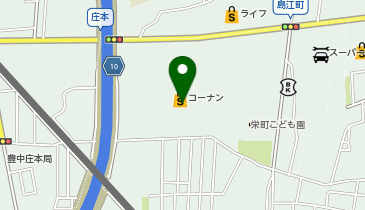 DAISO コーナン豊中島江店の地図画像