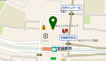 THREEPPY イオンフードスタイル神戸学園店の地図画像