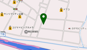 DAISO 小倉東インター店の地図画像