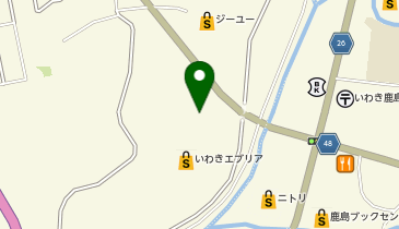 Standard Products いわきエブリア店の地図画像