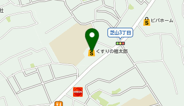 DAISO くすりの福太郎芝山店の地図画像