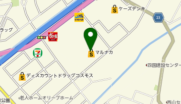 DAISO マルナカ須崎店の地図画像