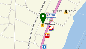 DAISO HIRASEI遊TSUTAYA飯山店の地図画像