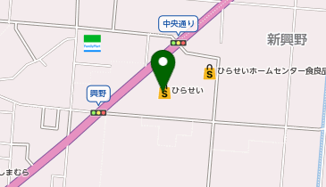 DAISO ひらせい分水店の地図画像