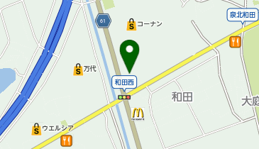 DAISO コーナン泉北2号小代店の地図画像