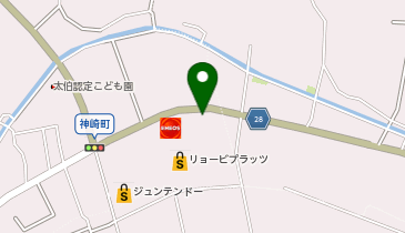 DAISO リョービプラッツ山南店の地図画像