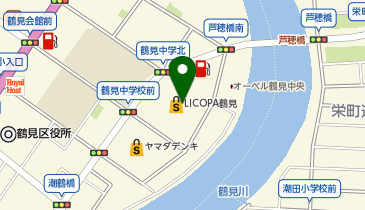 THREEPPY LICOPA鶴見店の地図画像