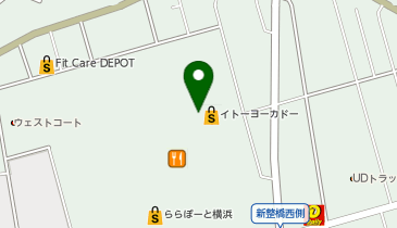 THREEPPY イトーヨーカドーららぽーと横浜店の地図画像