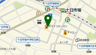 THREEPPY そうてつローゼン十日市場店の地図画像