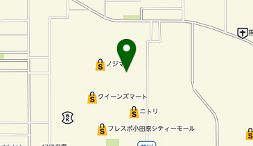 THREEPPY フレスポ小田原シティーモール店の地図画像