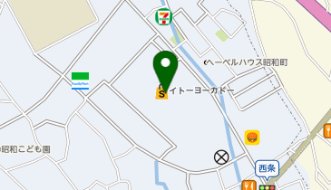 THREEPPY イトーヨーカドー甲府昭和店の地図画像