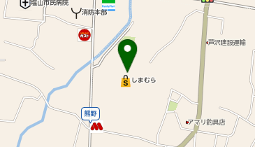 THREEPPY 甲州塩山店の地図画像