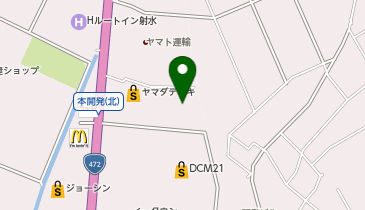 THREEPPY イータウン富山大島店の地図画像