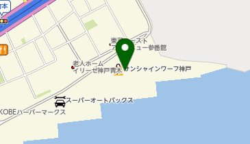 THREEPPY サンシャインワーフ神戸店の地図画像