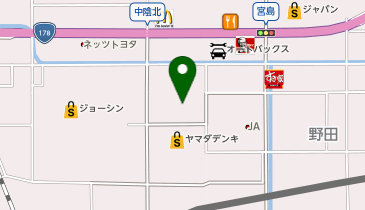 THREEPPY アルコム豊岡店の地図画像